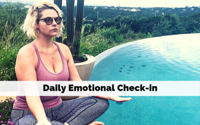 Daily emotional check in for the soul