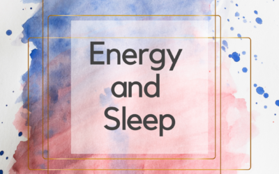 Low Energy and Poor Sleep