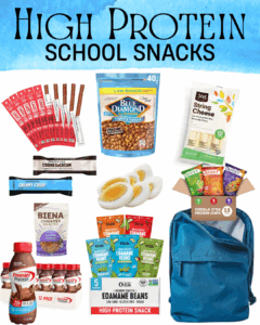 High protein school snacks